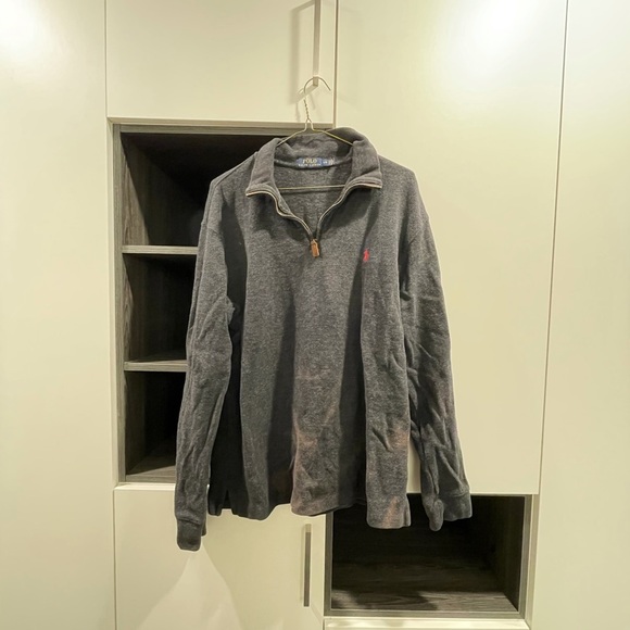 Ralph Lauren Pull over half zip sweater 👕 - Picture 2 of 5